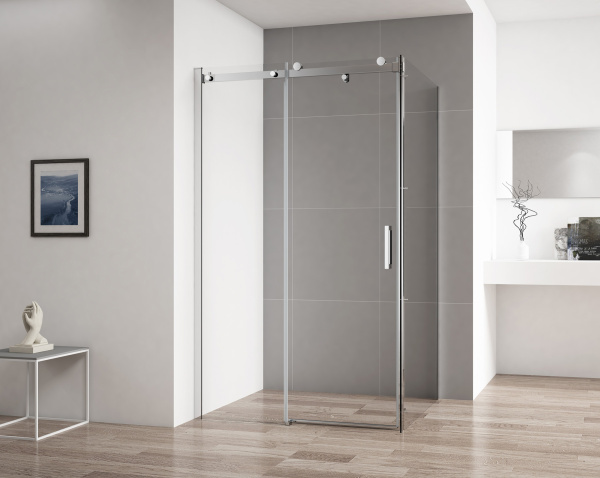 Душевой уголок Cezares Stylus Soft AH 1 160/90 C Cr фото в интернет-магазине «Wasser-Haus.ru»