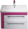 Мебель для ванной Iddis Color Plus 60 белая, розовая фото в интернет-магазине «Wasser-Haus.ru»