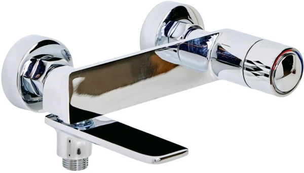 Смеситель для ванны с душем Orange Push M01-100cr хром фото в интернет-магазине «Wasser-Haus.ru»