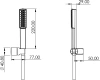 Душевой гарнитур Teska Stick SF5120W хром фото в интернет-магазине «Wasser-Haus.ru»
