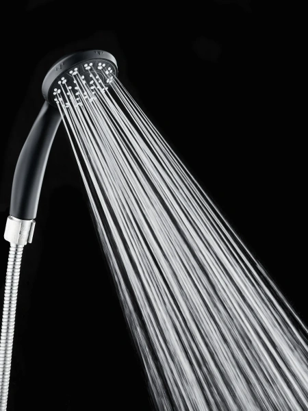 Душевой гарнитур Orange One Life OL11B черный фото в интернет-магазине «Wasser-Haus.ru»