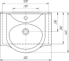 Мебель для ванной Opadiris Клио 50 напольная, слоновая кость фото в интернет-магазине «Wasser-Haus.ru»