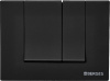Комплект Berges Wasserhaus Novum 043230 кнопка чёрная фото в интернет-магазине «Wasser-Haus.ru»