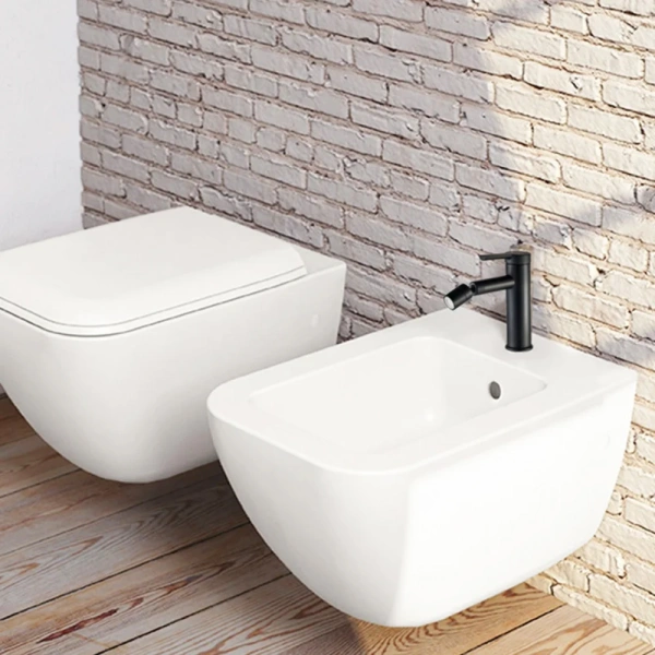 Смеситель для биде Swedbe Diana 1040B черный матовый фото в интернет-магазине «Wasser-Haus.ru»