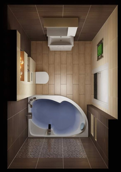 Акриловая ванна 1MarKa Diana R 170x105, с каркасом фото в интернет-магазине «Wasser-Haus.ru»
