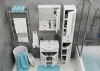 Мебель для ванной Onika Кристалл 60.18 белая фото в интернет-магазине «Wasser-Haus.ru»