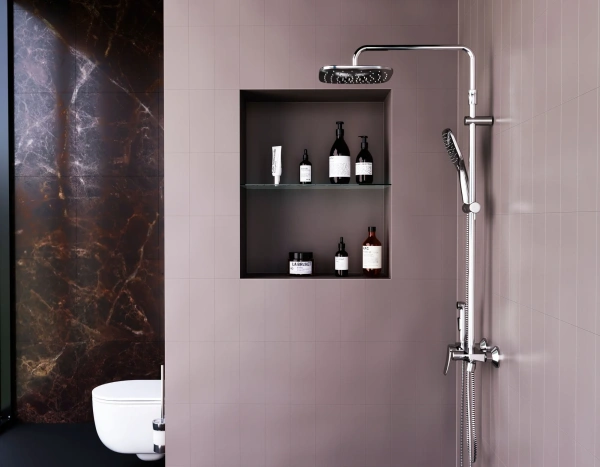 Душевая стойка Damixa Apollo DX220920000 хром фото в интернет-магазине «Wasser-Haus.ru»