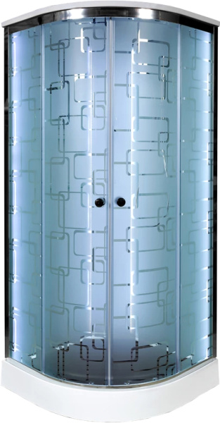 Душевая кабина DTO EM1510LED+GM фото в интернет-магазине «Wasser-Haus.ru»