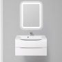 Мебель для ванной BelBagno Marino 90 bianco lucido фото в интернет-магазине «Wasser-Haus.ru»