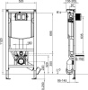 Комплект  Унитаз подвесной Villeroy & Boch Subway 3.0 4670TS01 alpin, сиденье с микролифтом + Система инсталляции для унитазов Villeroy & Boch 92242700 + Кноп фото в интернет-магазине «Wasser-Haus.ru»