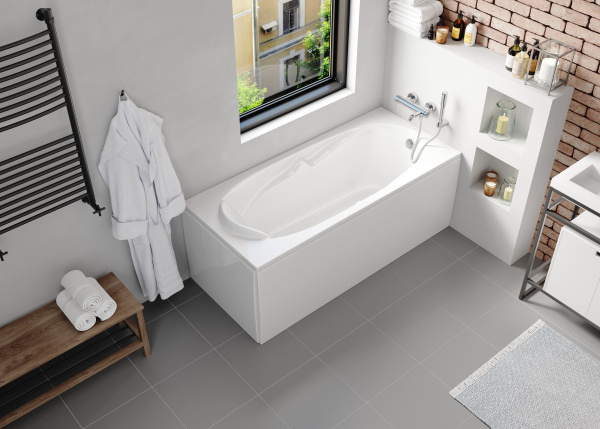 Акриловая ванна Vagnerplast Kleopatra 160 ультра белый фото в интернет-магазине «Wasser-Haus.ru»