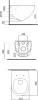 Комплект  Унитаз подвесной Pestan Fluenta Rimless 40006661 безободковый + Система инсталляции для унитазов Ideal Standard ProSys 120P R027767 + Кнопка фото в интернет-магазине «Wasser-Haus.ru»