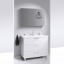 Мебель для ванной Aqwella Manchester 100 напольная фото в интернет-магазине «Wasser-Haus.ru»