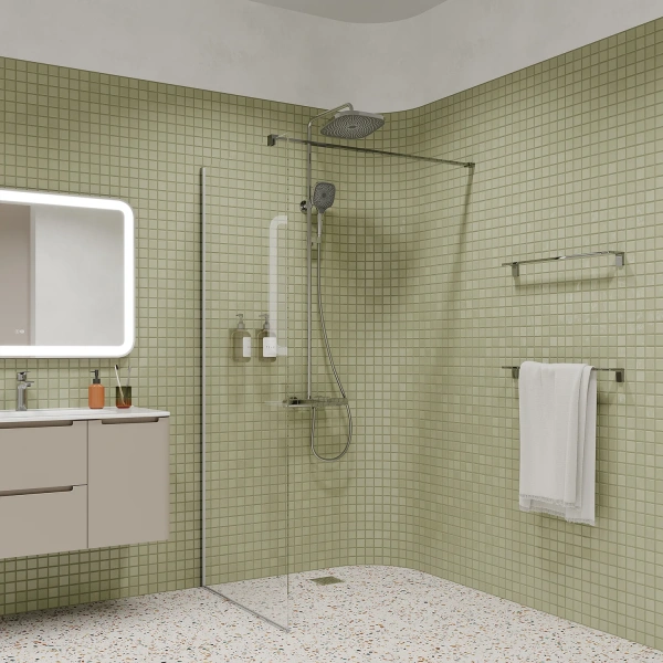 Душевая стойка IDDIS SpaHome SPHSBTKi06, хром глянцевый фото в интернет-магазине «Wasser-Haus.ru»