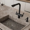 Смеситель для кухни Wasserkraft A8367 черный матовый фото в интернет-магазине «Wasser-Haus.ru»