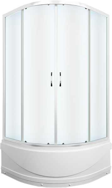 Душевой уголок Erlit Comfort ER0509T-C3 90x90 с поддоном, матовое стекло фото в интернет-магазине «Wasser-Haus.ru»
