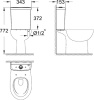 Унитаз-компакт Grohe Bau Ceramic 39429000 фото в интернет-магазине «Wasser-Haus.ru»