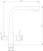 Смеситель Steel Hammer SH 805 Satin для кухонной мойки фото в интернет-магазине «Wasser-Haus.ru»