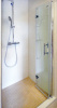 Душевая дверь в нишу GuteWetter Lux Door GK-102A правая 95 см стекло бесцветное, профиль хром фото в интернет-магазине «Wasser-Haus.ru»