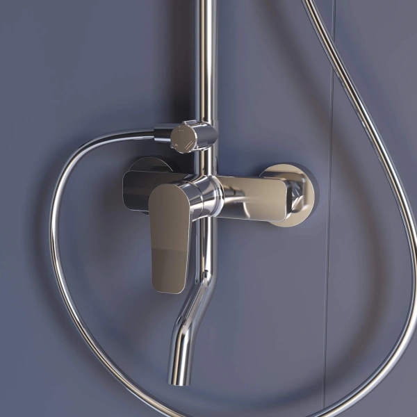 Душевая стойка RGW Shower Panels SP-25 хром фото в интернет-магазине «Wasser-Haus.ru»