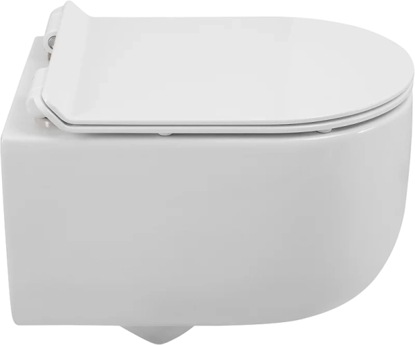 Унитаз подвесной BelBagno Soft BB084CH-TOR безободковый, крышка BB2011SC с микролифтом фото в интернет-магазине «Wasser-Haus.ru»