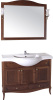 Мебель для ванной ASB-Woodline Салерно 105 орех антикварный фото в интернет-магазине «Wasser-Haus.ru»