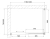 Душевой уголок Vegas Glass ZP+ZPV 120*80 05 02 профиль бронза, стекло шиншилла фото в интернет-магазине «Wasser-Haus.ru»