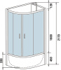 Душевая кабина Weltwasser WW500 Halle 1201 R фото в интернет-магазине «Wasser-Haus.ru»