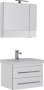 Мебель для ванной Aquanet Сиена 70 подвесная белая фото в интернет-магазине «Wasser-Haus.ru»
