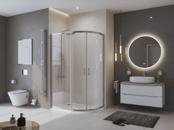 Поддон для душа BelBagno Uno RH L 120х80, белый, с сифоном фото в интернет-магазине «Wasser-Haus.ru»