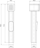 Гигиенический душ IDDIS Axes AXE1F1Bi20 черный фото в интернет-магазине «Wasser-Haus.ru»