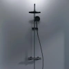 Душевая стойка Damixa Option DX218091300 черная фото в интернет-магазине «Wasser-Haus.ru»