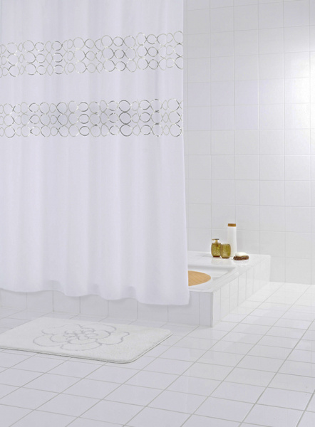 Штора для ванной Ridder Paillette 48324 фото в интернет-магазине «Wasser-Haus.ru»