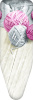 Чехол для гладильной доски Colombo New Scal S.p.A. Клубки пряжи серые с розовым 130х50 фото в интернет-магазине «Wasser-Haus.ru»