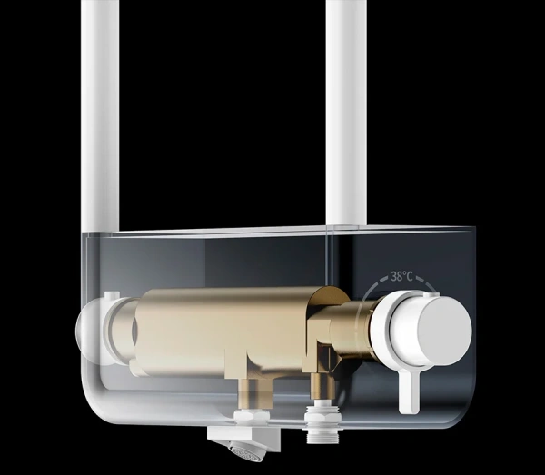 Душевая стойка AQUAme AQM8003B черный фото в интернет-магазине «Wasser-Haus.ru»