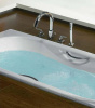 Чугунная ванна Roca Malibu 2310G000R 160x75, ножки и ручки для ванны в комплекте фото в интернет-магазине «Wasser-Haus.ru»
