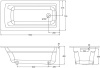 Чугунная ванна Jacob Delafon Archer E6D906-0 150х75 фото в интернет-магазине «Wasser-Haus.ru»