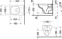 Комплект Унитаз подвесной Duravit D-code 45700900A1 безободковый + Система инсталляции для унитазов AlcaPlast Jadromodul AM102/1120 с белой кнопкой и шумоизоляцией фото в интернет-магазине «Wasser-Haus.ru»