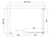 Душевой уголок Vegas Glass ZP+ZPV 100*70 07 02 профиль матовый хром, стекло шиншилла фото в интернет-магазине «Wasser-Haus.ru»