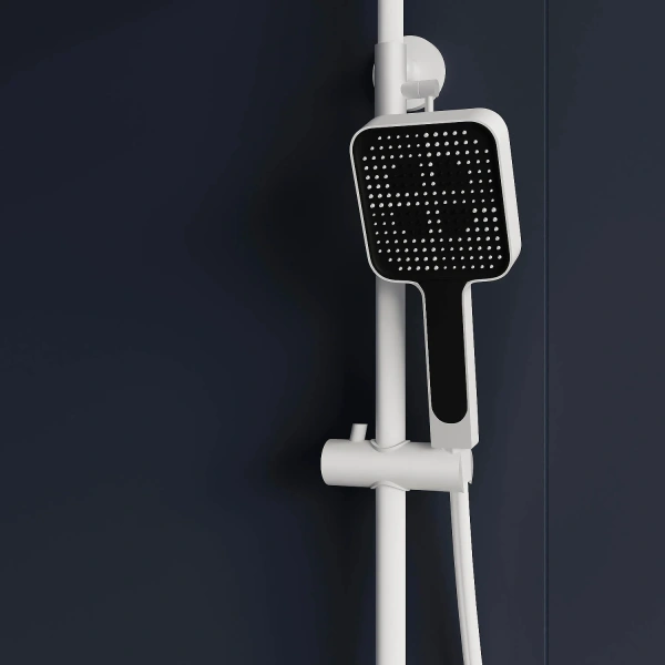 Душевая стойка RGW Shower Panels SP-35-W, белая фото в интернет-магазине «Wasser-Haus.ru»