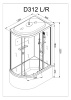 Душевая кабина AvaCan D312S LED R фото в интернет-магазине «Wasser-Haus.ru»