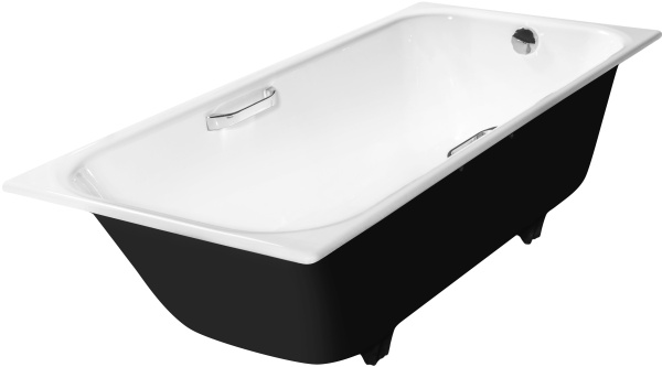 Чугунная ванна Wotte Start 1700x750UR 170x75 с отверстиями для ручек фото в интернет-магазине «Wasser-Haus.ru»