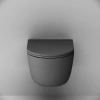 Унитаз подвесной Damixa Sirius DX86C1700MBSC с микролифтом, черный матовый фото в интернет-магазине «Wasser-Haus.ru»
