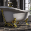Ванна из искусственного камня Veragio Gialetta 26932 170x80 слив/перелив золото фото в интернет-магазине «Wasser-Haus.ru»