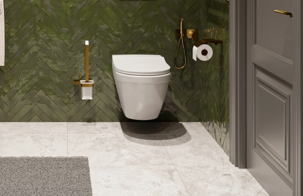 Комплект Унитаз подвесной BOCCHI Taormina Arch 1012-001-0129 белый, с крышкой A0336-001 с микролифтом + Система инсталляции для унитазов EWRIKA ProLT 0026-2020 с кнопкой смыва 0050 хром матовый фото в интернет-магазине «Wasser-Haus.ru»