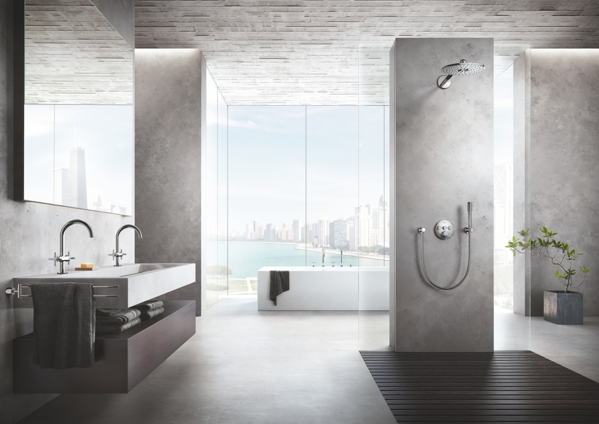 Полотенцедержатель Grohe Atrio New 40308003 хром фото в интернет-магазине «Wasser-Haus.ru»