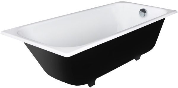 Чугунная ванна Wotte Start 1700x700UR 170x70, с отверстиями для ручек фото в интернет-магазине «Wasser-Haus.ru»