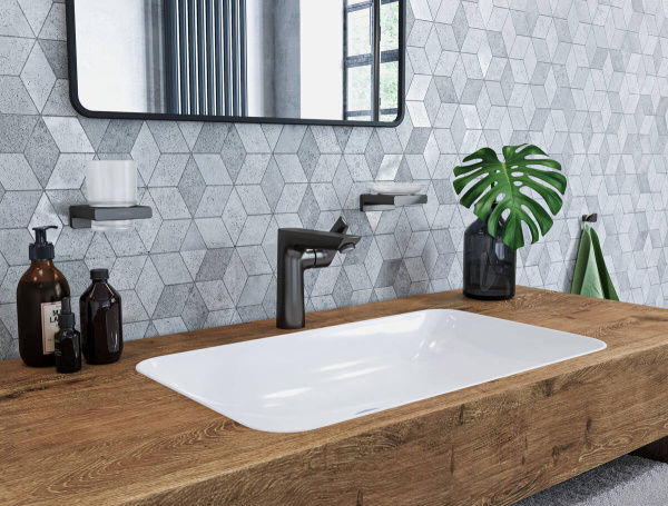 Мыльница Hansgrohe AddStoris 41746670 матовый черный фото в интернет-магазине «Wasser-Haus.ru»