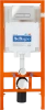 Комплект Унитаз подвесной BelBagno Due BB3103CHR/SC безободковый, с микролифтом + Система инсталляции для унитазов BelBagno BB002-80 с кнопкой смыва BB005-PR-CH фото в интернет-магазине «Wasser-Haus.ru»