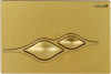 Кнопка смыва Creavit Ufo GP1006.00 золото матовое фото в интернет-магазине «Wasser-Haus.ru»